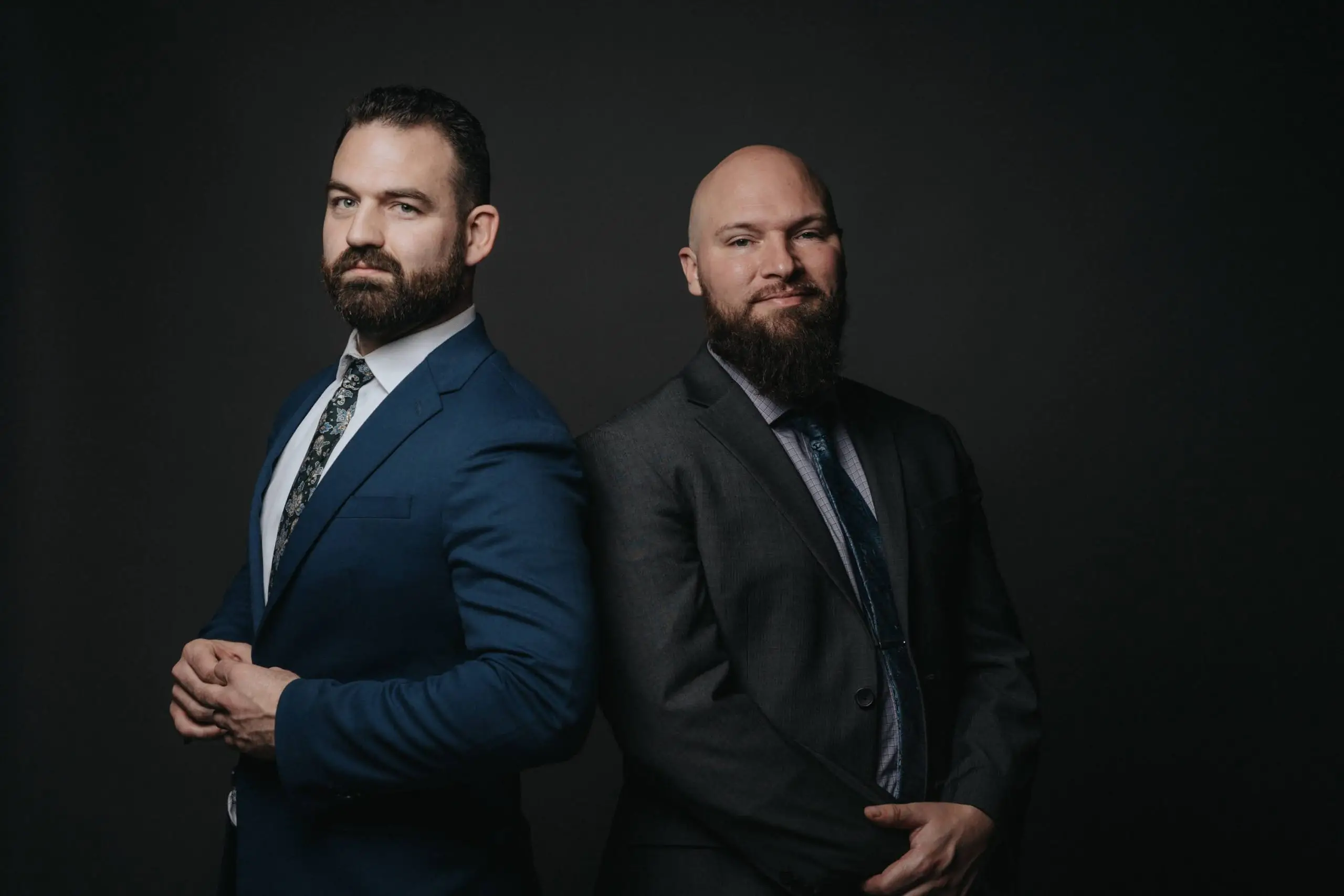 Ross and Shane big smiles